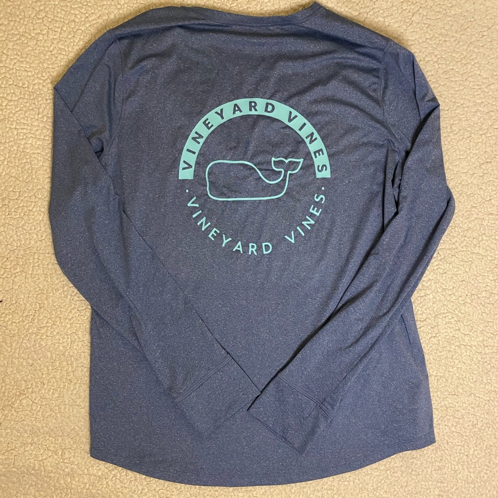 Navy Vinyard Vines Performance Top